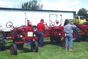 Antique Tractor Display